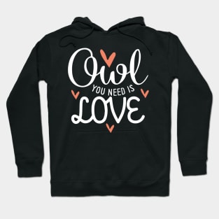 Owl You Need Is Love Hoodie